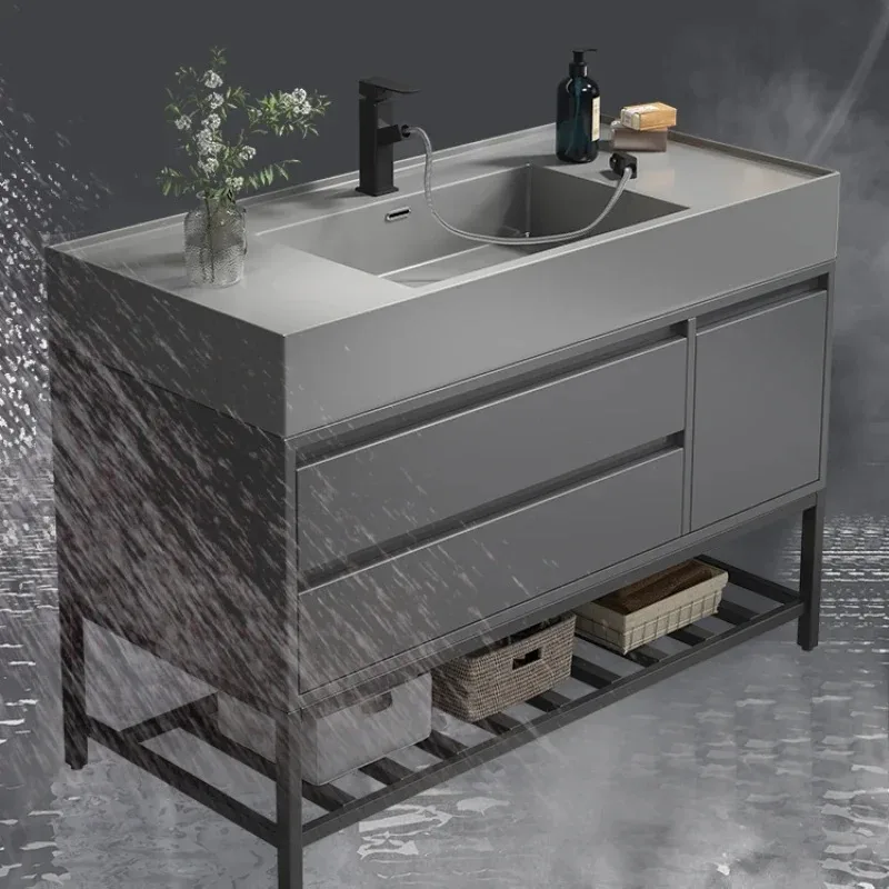 Luxury Modern Wall Shelf Bathr - Home Bathroom Vanity Combo incelemesi ve fiyatı