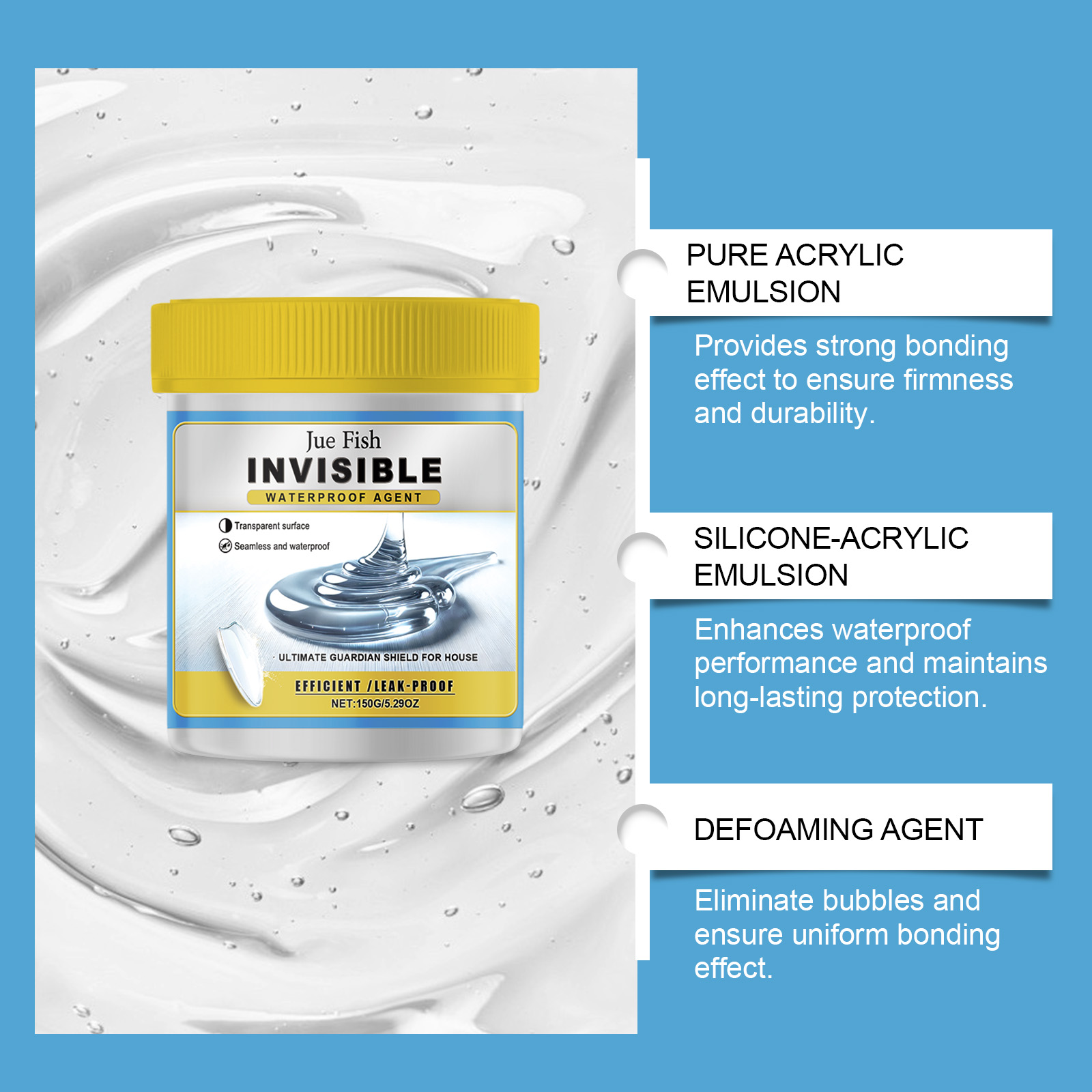 Transparent Waterproof Sealant - Home Bathroom Repair incelemesi ve fiyatı