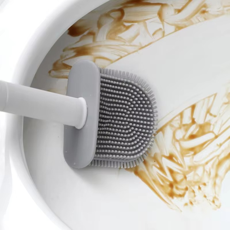 1PC Black Wall Mounted Toilet  - Home Bathroom Cleaning Kit incelemesi ve fiyatı