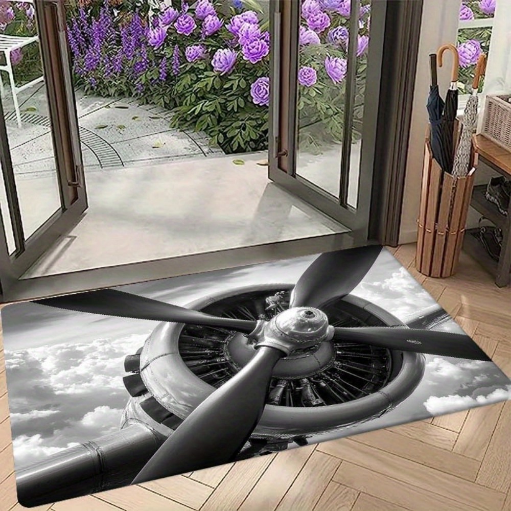 Aviation Inspired Jet Engine P - Jet Home Bathroom Mats incelemesi ve fiyatı