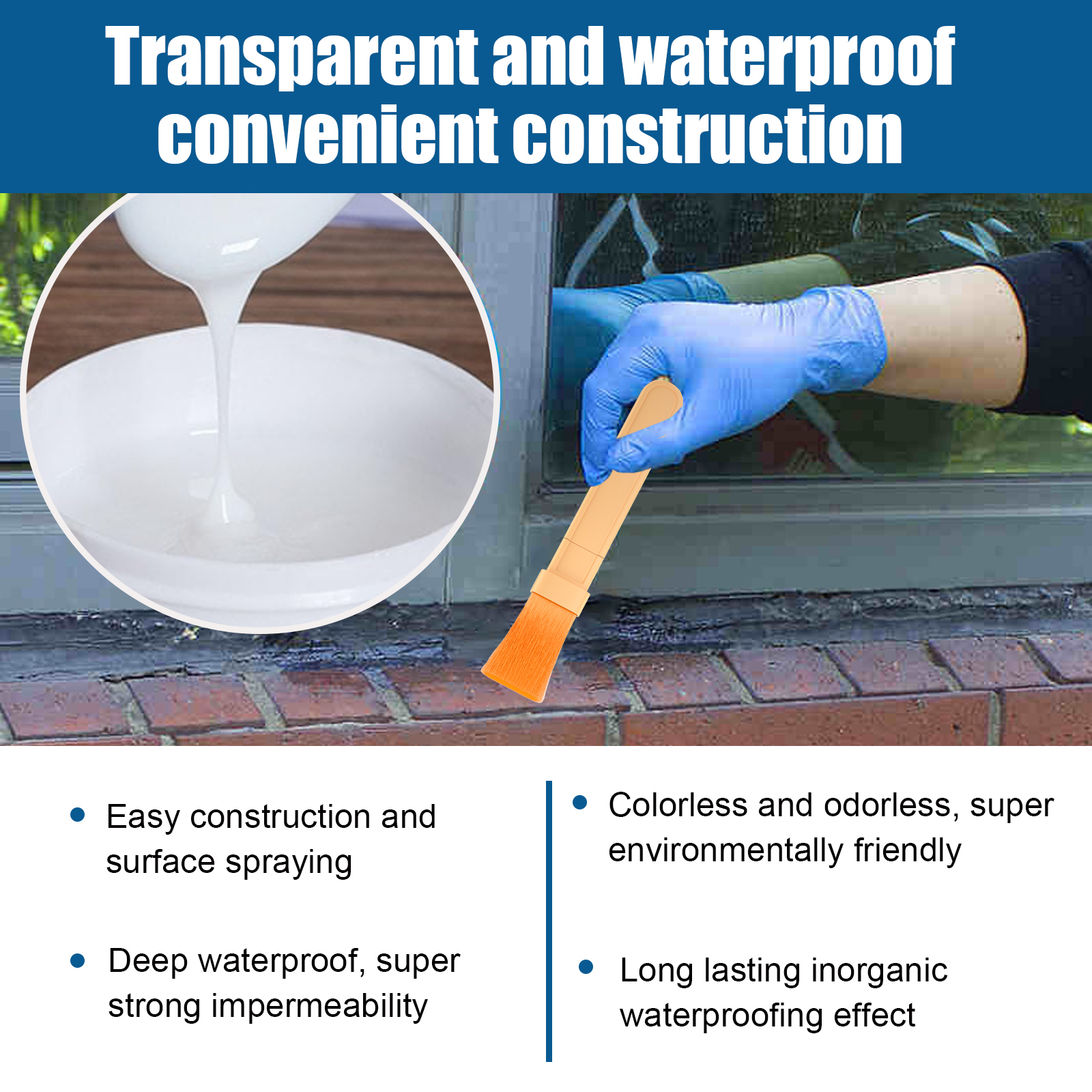 Transparent Waterproof Coating - Home Bathroom Repair incelemesi ve fiyatı