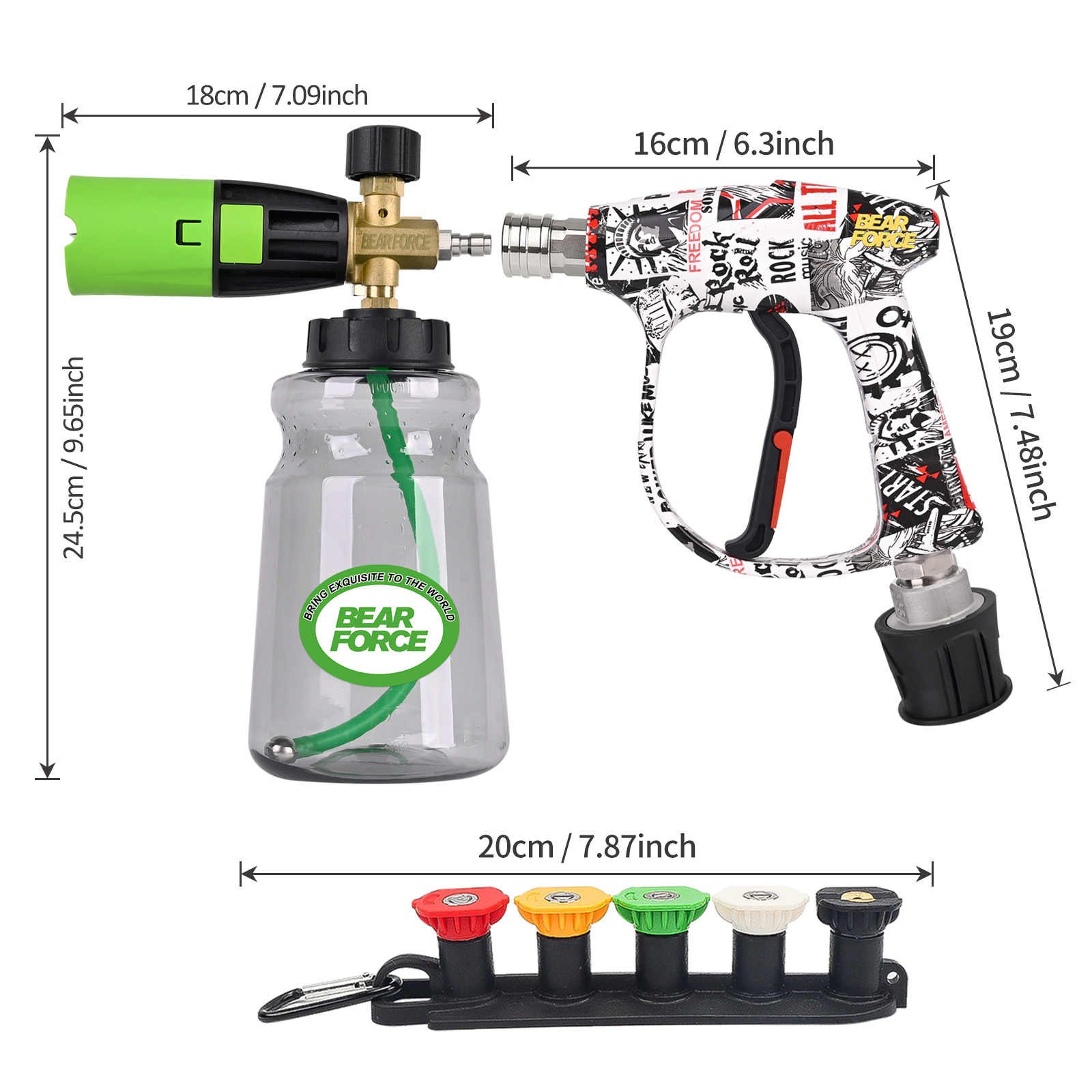BEAR FORCE Pressure Washer Foa - Soap Dispenser Pump incelemesi ve fiyatı